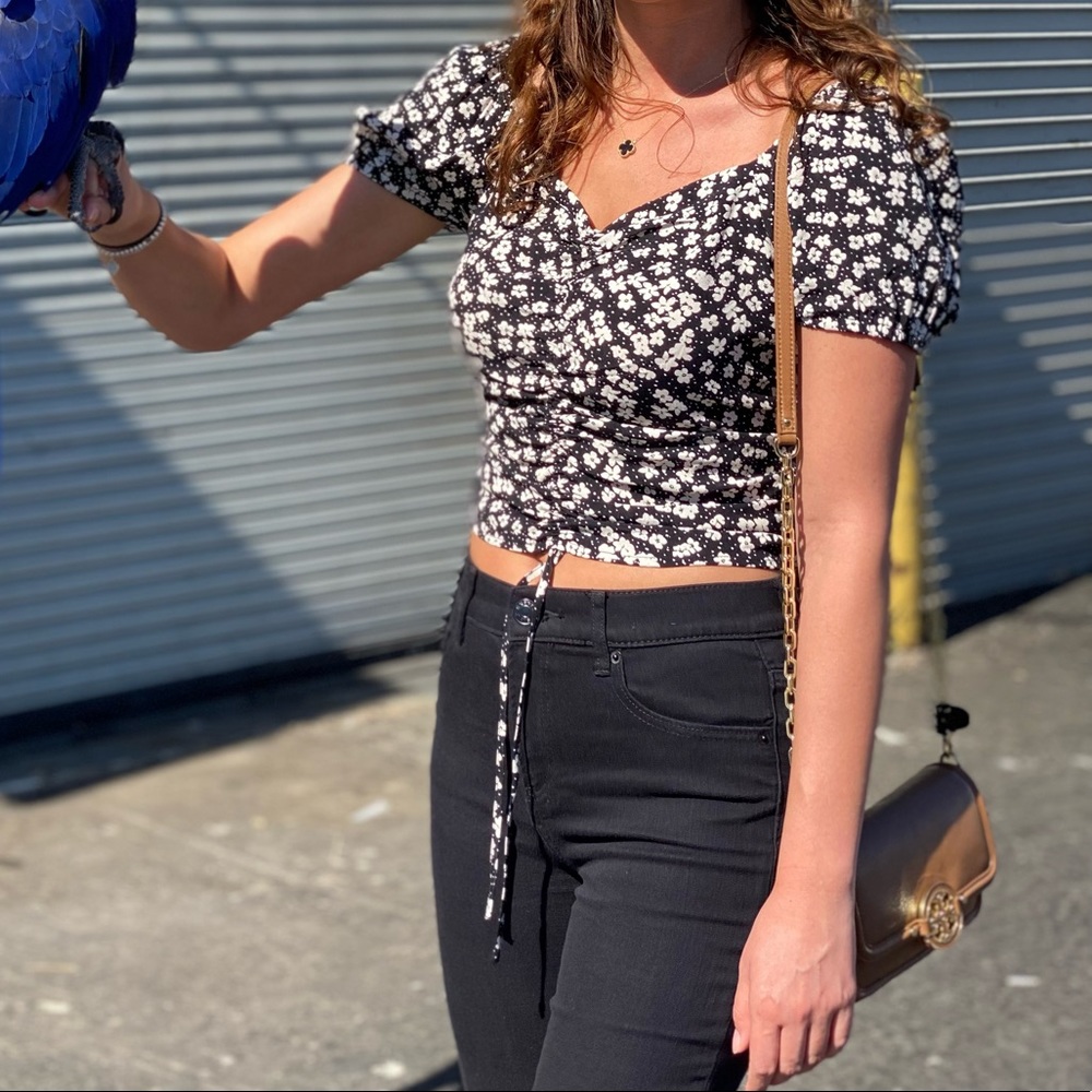 Floral Crop Top